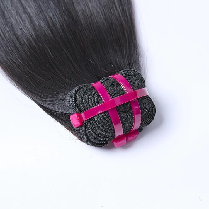 100% Raw Cambodian Human Hair Straight Bundles-20",22"24".